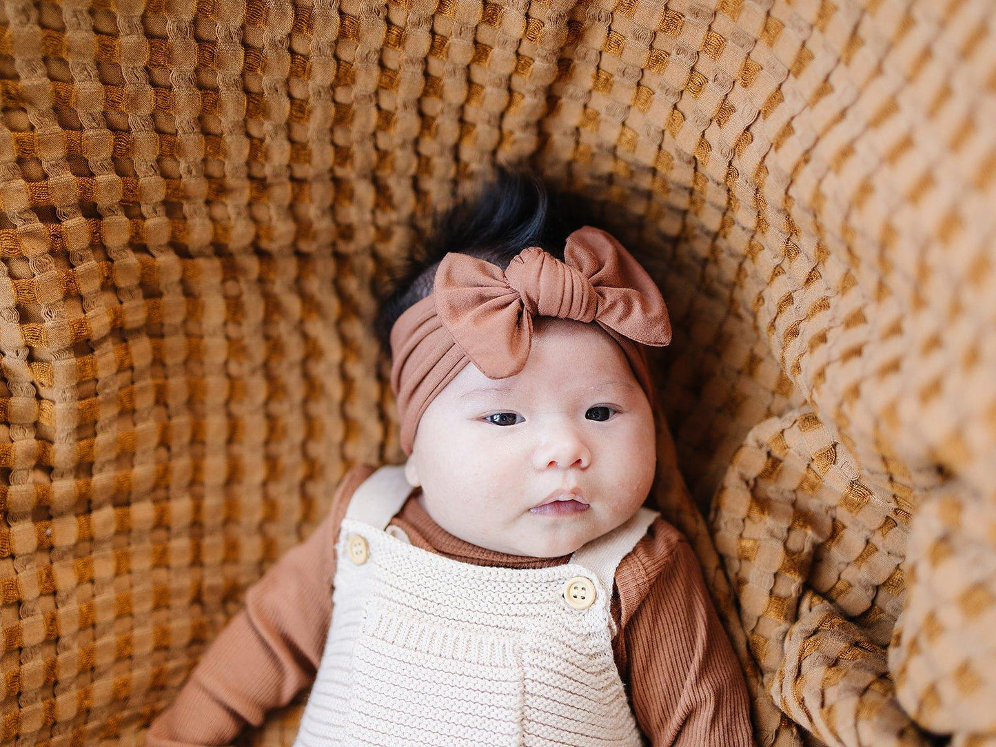 Rust Bamboo Head Wrap - Little Joy Co.