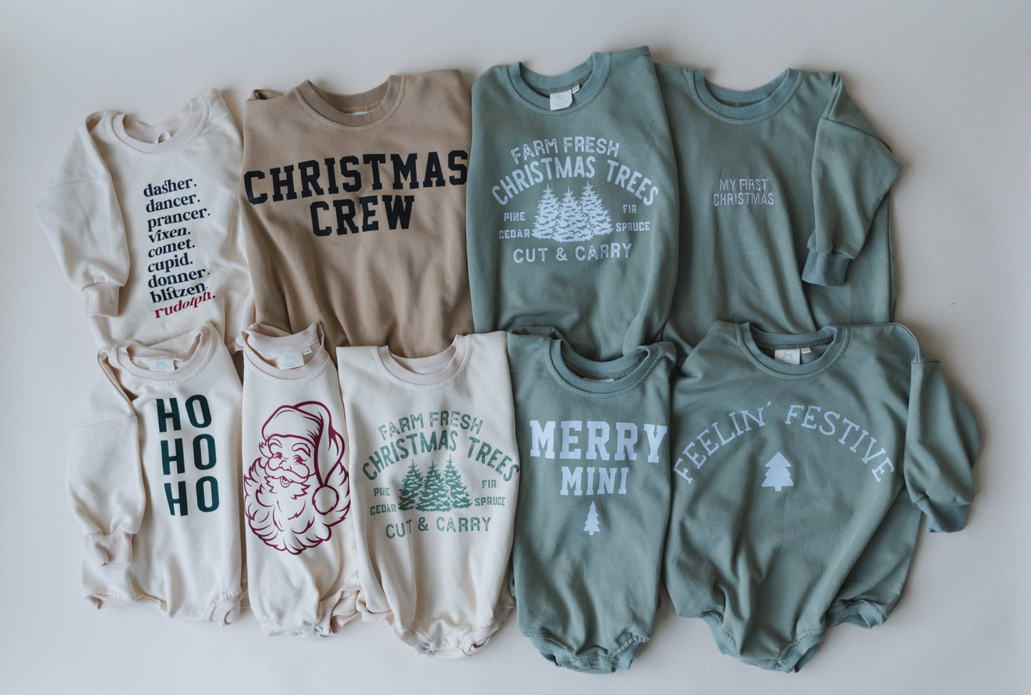 Just Elfin' Around Oversized Sweatshirt Romper