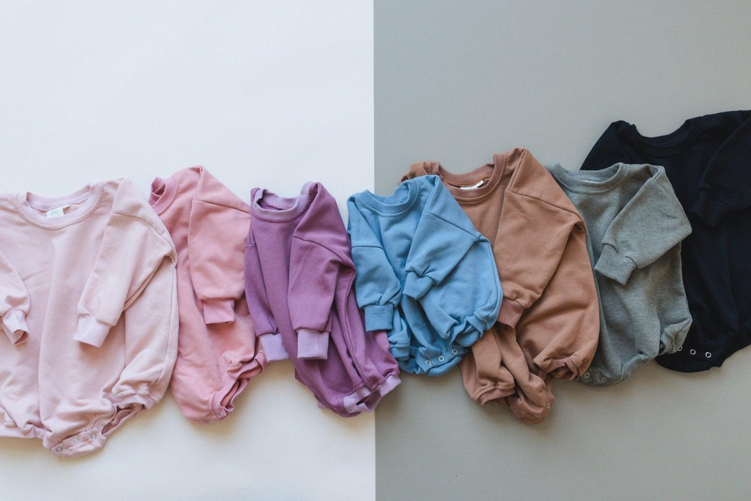 Sweatshirt Rompers