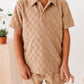 Sand Check Terry | Boys Set