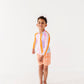 Summer Stripes: RASHGUARD ZIP-UP *SHIRT ONLY!*