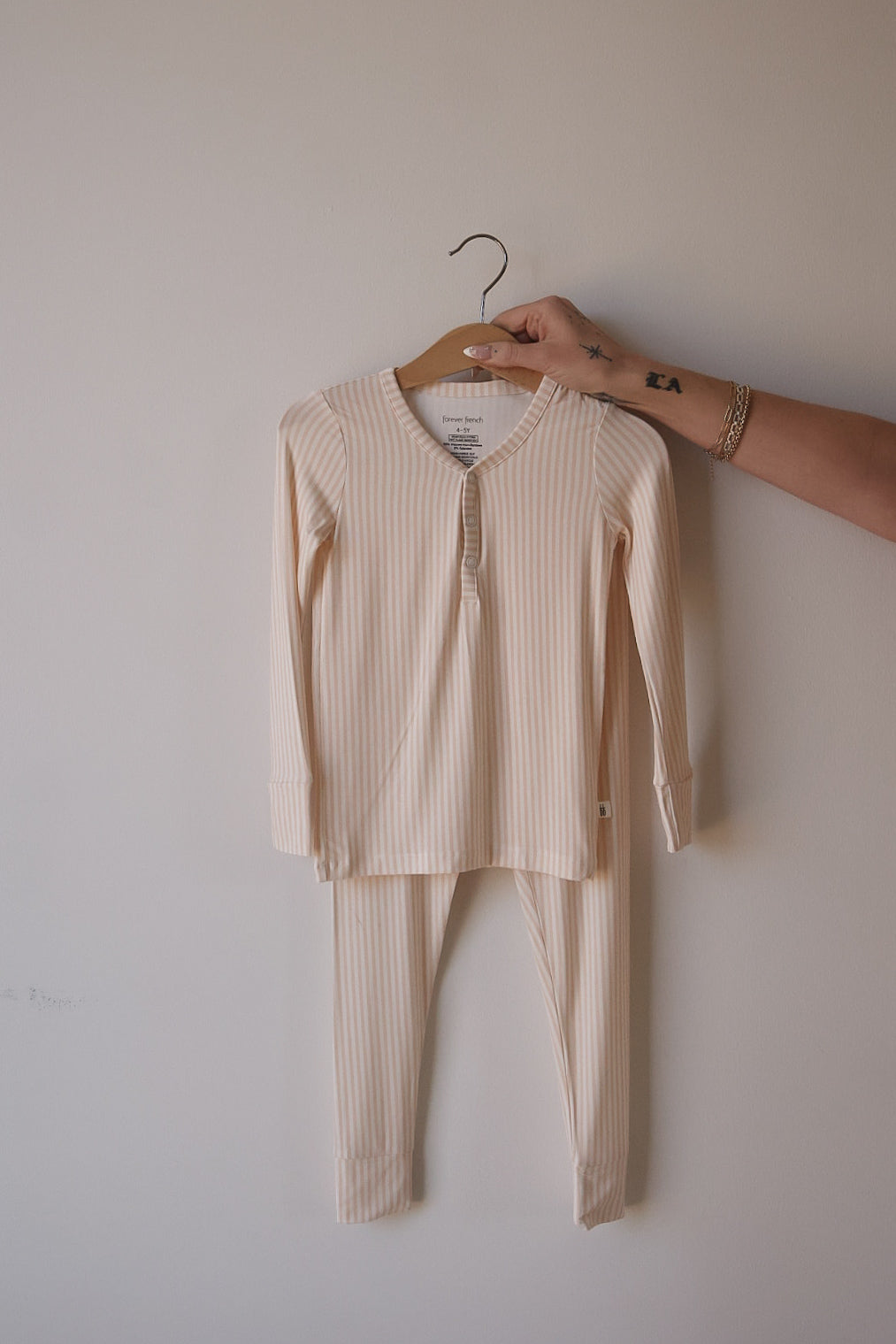 Bamboo Two Piece Pajamas | Sadie Stripe