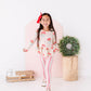 Pink Candy Cane Stripe | SLIM LEGGINGS