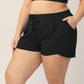 Bamboo Maternity & Postpartum Lounge Short | Black