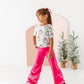 Girly Wreath | Scoop Back TEE