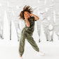 Olive | VINTAGE CARGO JOGGERS