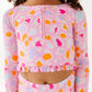 Leopard: 1/4th Zip Rashguard TWO-PIECE