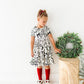 Cream Preppy Bow | Collard Twirl Dress