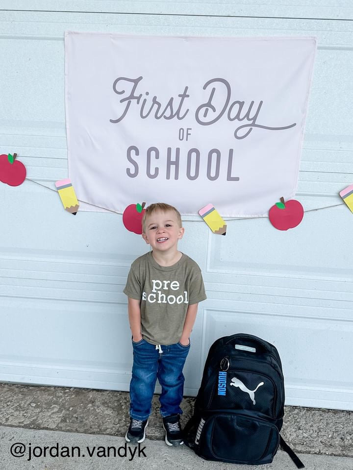 First Day of School Banner