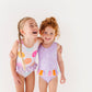 Sunny + Stripes: Ruffle Skirt ONE-PIECE