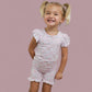 EXCLUSIVE DUCKS AND DAISIES DREAM RUFFLE SHORT SET