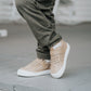 Play Perfect Beige Low Top {Premium Leather}