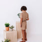 Sand Check Terry | Boys Set
