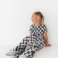 Floral Check Romper