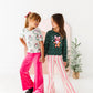 Girly Wreath | Scoop Back TEE