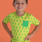 BRIGHT BOLTS DREAM POCKET TEE