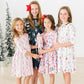 Clara's Christmas 3/4 Sleeve Ruffle Twirl Dress