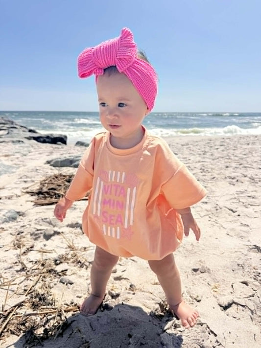 Vitamin Sea Tee or Bubble Romper