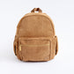 The Play Date Mini Corduroy Backpack- Camel