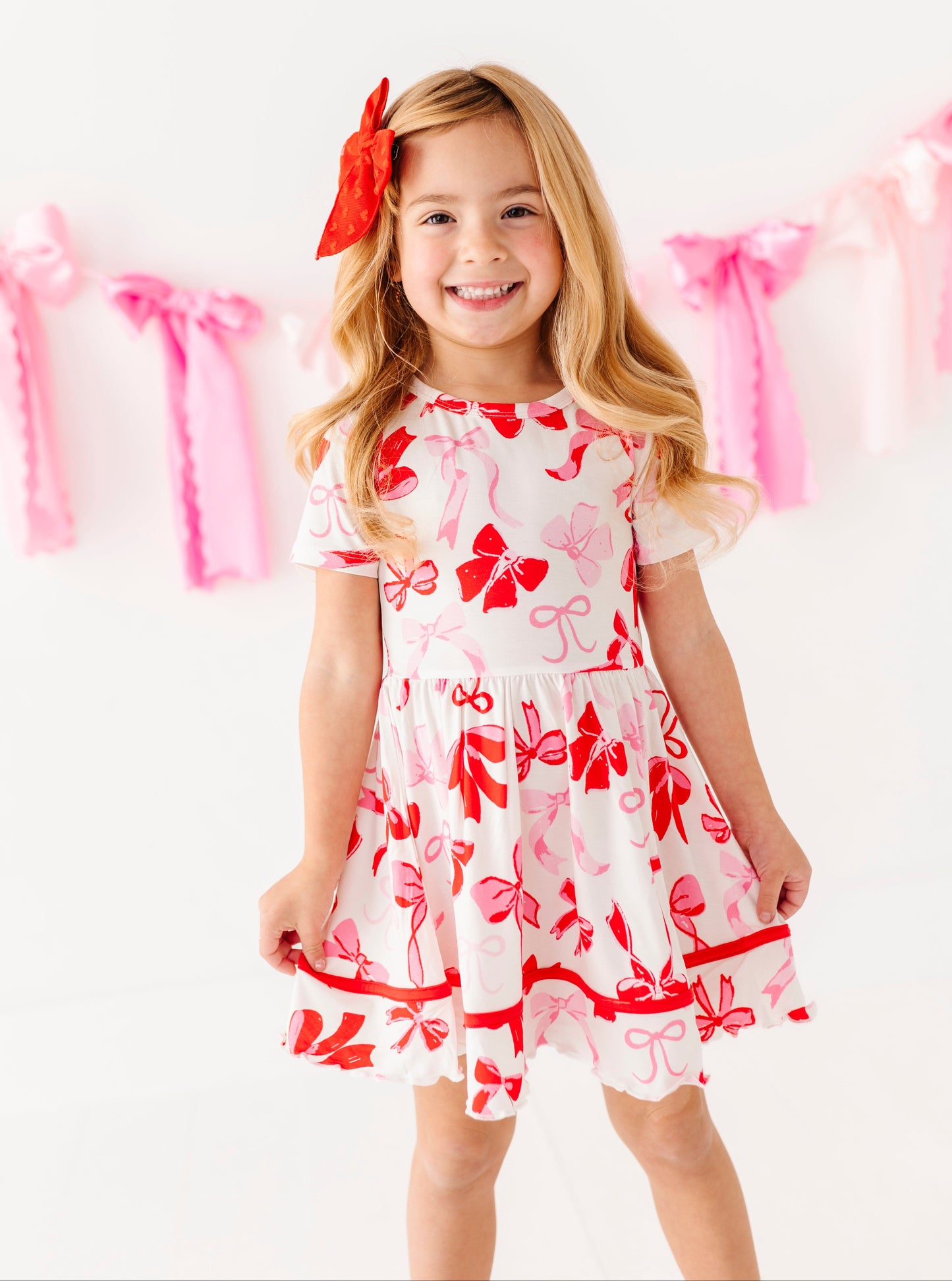 Blushing Bows Birdie Dress