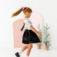 Girly Wreath | Scoop Back TEE