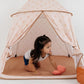 Rainbow Peach Play Tent