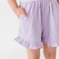 Very Violet | Ruffle Romper