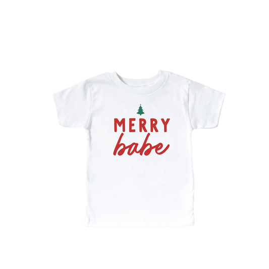 Merry Babe Tree Tee