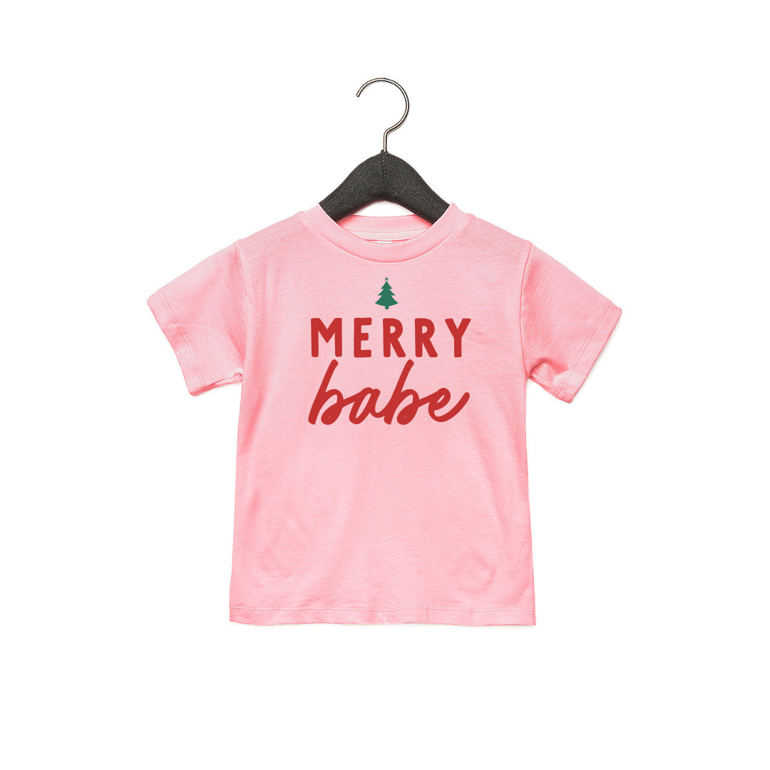 Merry Babe Tree Tee