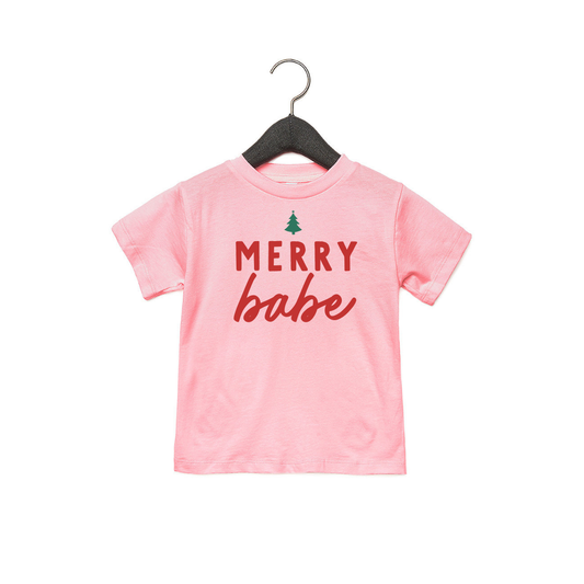 Merry Babe Tree Tee