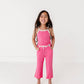 ROSEY | Tank + Wide Leg Pant RIB SET