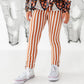 Rust Striped | (SLIM) LEGGING