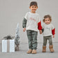 Grobstrickpullover mit weihnachtlichem Colorblock-Muster