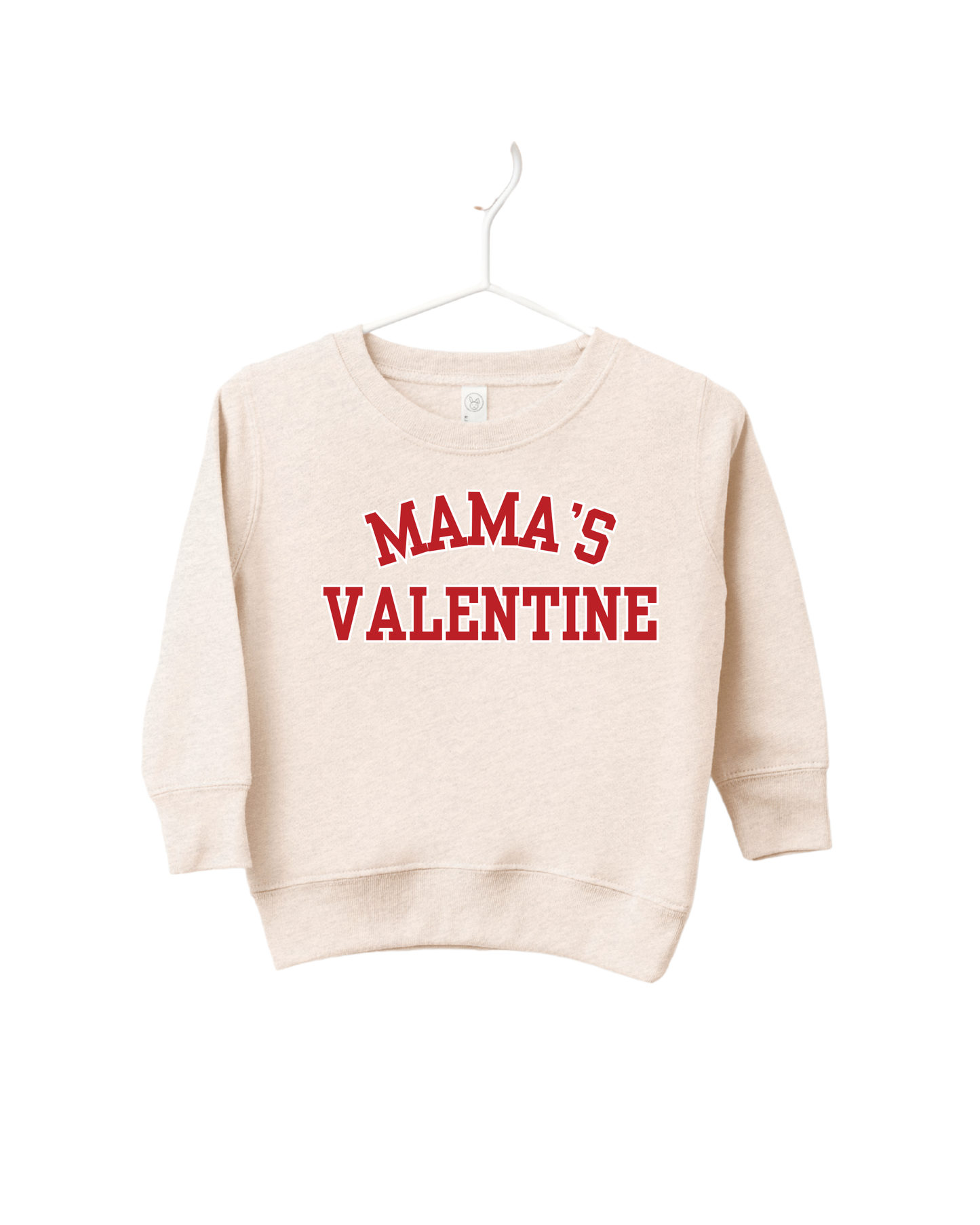Mama's Valentine Varsity Pullover