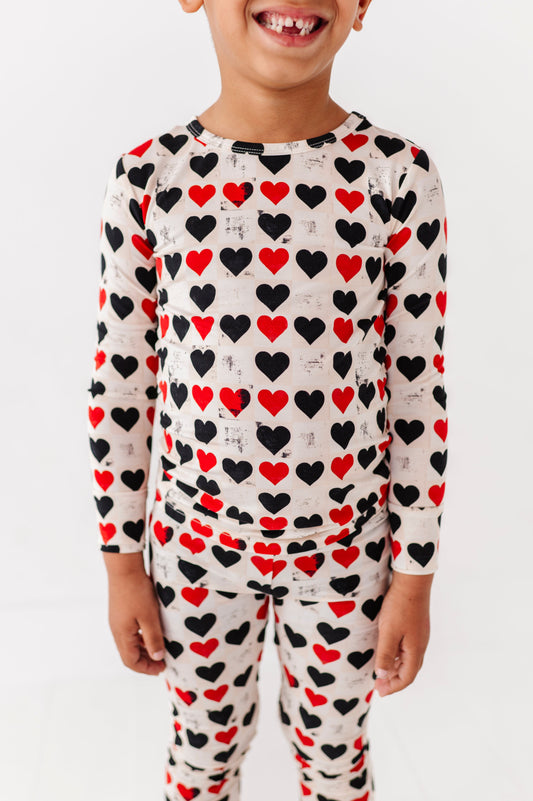 King of Hearts 2-Piece Pajamas