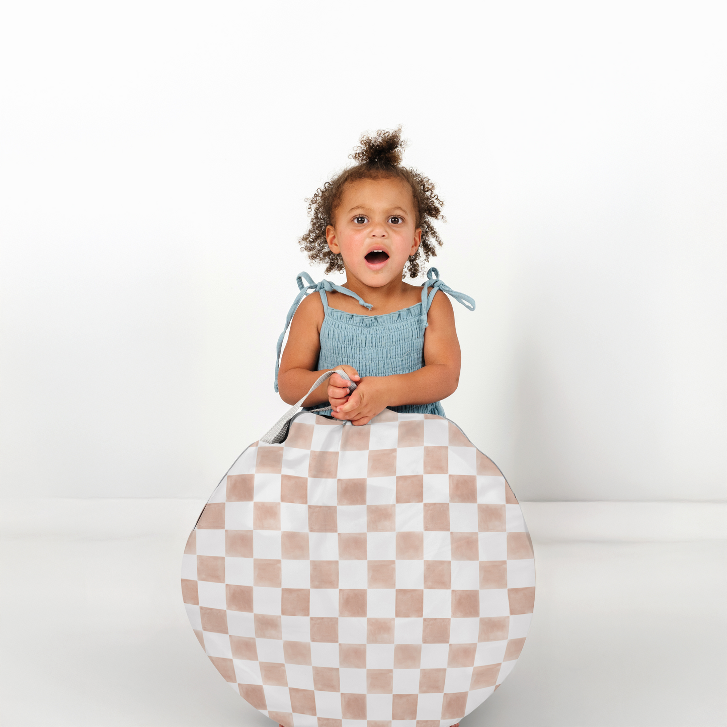 Checker Toffee Play Tent