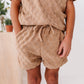 Sand Check Terry | Boys Set