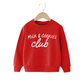 Milk + Cookies Club Kids Pullover