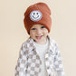 Cotton Shacket | Smiley Checkered Latte