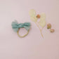 Seafoam Tulle Bow