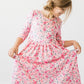 Azalea 3/4 Sleeve Pocket Twirl Dress