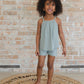 Sage (ribbed) - Tank Short Set