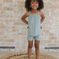 Sage (ribbed) - Tank Short Set