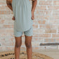 Sage (ribbed) - Tank Short Set