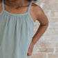 Sage (ribbed) - Tank Short Set