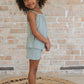 Sage (ribbed) - Tank Short Set