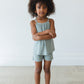 Sage (ribbed) - Tank Short Set