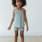 Sage (ribbed) - Tank Short Set