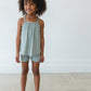 Sage (ribbed) - Tank Short Set