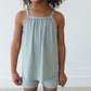 Sage (ribbed) - Tank Short Set